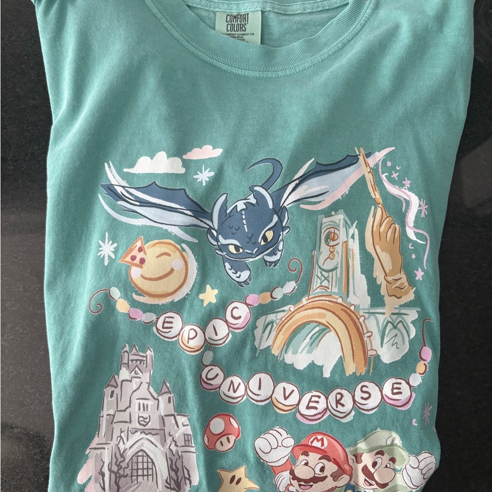 Epic Universe comfort colors tee